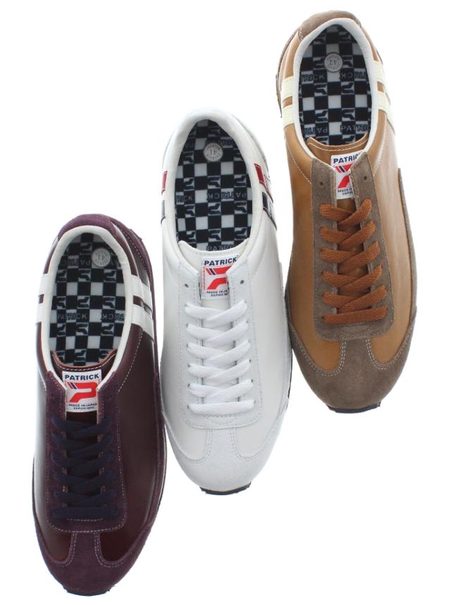 交換返品送料無料 パトリック スニーカー ボストン・レザー 2 トリコロール(528190) キャメル(528193) パープル(528199) 交換返品送料無料 パトリック スニーカー ボストン・レザー 2